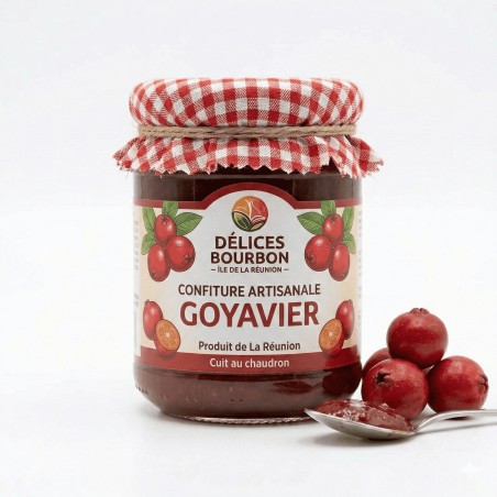 Confiture artisanal de goyavier- Fabriqué a Saint Paul- Ile de la Reunion